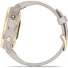 Часы GARMIN 6S PRO SOLAR LIGHT GOLD WITH LIGHT SAND BAND 010-02409-11
