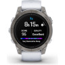 Часы GARMIN EPIX PRO (GEN 2) – SAPPHIRE EDITION TITANIUM WITH WHITESTONE BAND 47 мм 010-02803-21
