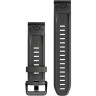 Ремешок GARMIN QUICKFIT 20 WATCH BANDS GRAPHITE SILICONE 11200